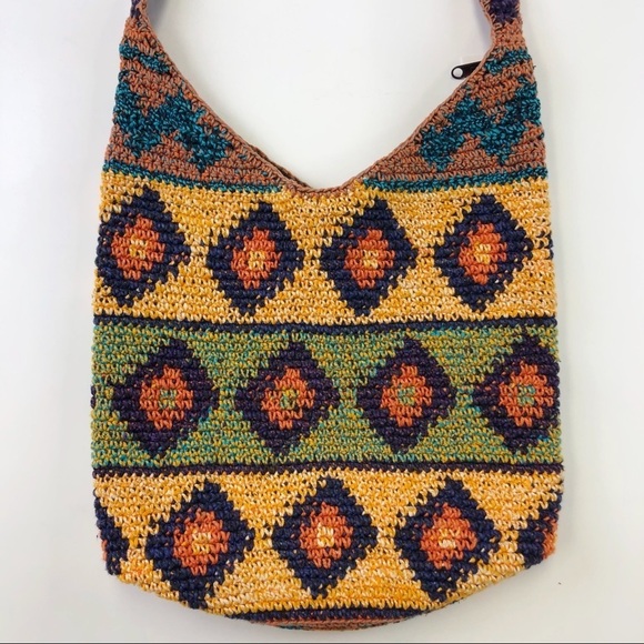 Handbags - RICH tones woven shoulder bag